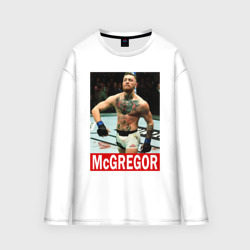 Женский лонгслив oversize хлопок Конор МакГрегор McGregor