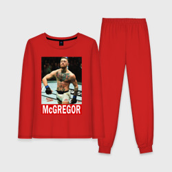 Женская пижама с лонгсливом хлопок Конор МакГрегор McGregor