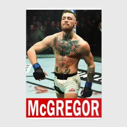 Магнитный плакат 2Х3 Конор МакГрегор McGregor