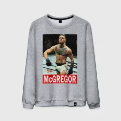 Мужской свитшот хлопок Конор МакГрегор McGregor