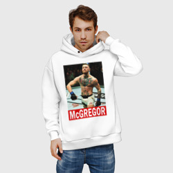 Мужское худи Oversize хлопок Конор МакГрегор McGregor - фото 2