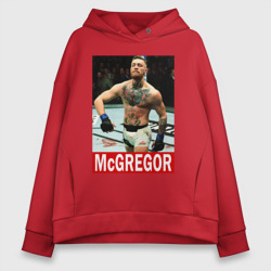 Женское худи Oversize хлопок Конор МакГрегор McGregor