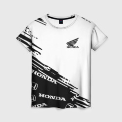 Женская футболка 3D Honda sport pattern
