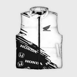 Женский жилет утепленный 3D Honda sport pattern