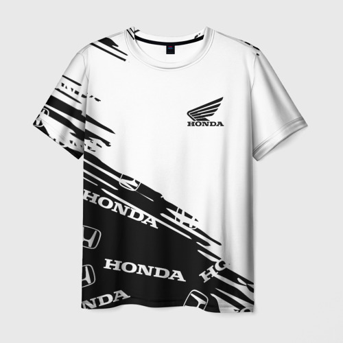 Мужская футболка 3D Honda sport pattern, цвет 3D печать