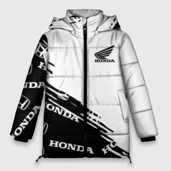 Женская зимняя куртка Oversize Honda sport pattern