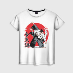Женская футболка 3D Айкидо Aikido
