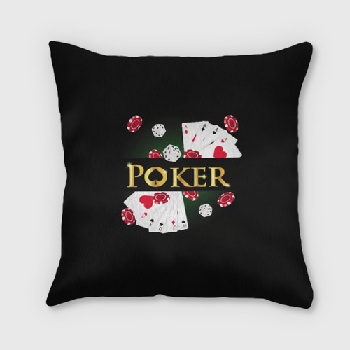 Подушка 3D Покер poker