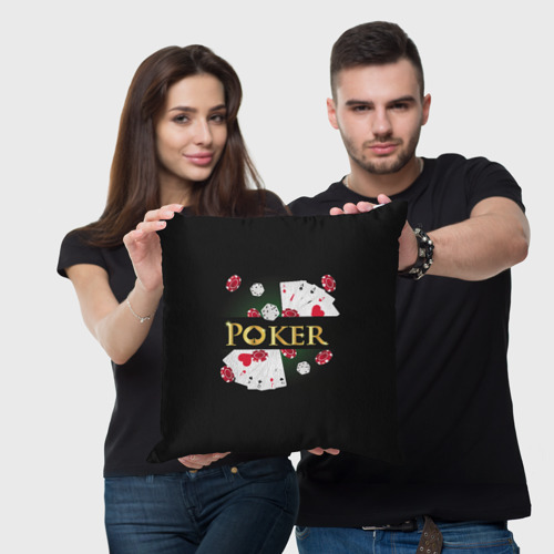 Подушка 3D Покер poker - фото 3