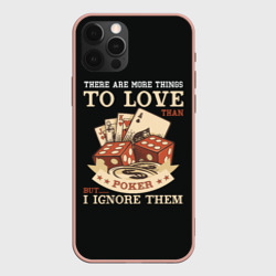 Чехол для iPhone 12 Pro Max Люблю Покер