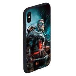 Чехол для iPhone XS Max матовый Викинги Вальхалла| Vikings Valhalla n.1 - фото 2