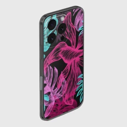 Чехол для iPhone 16 Pro силиконовый с защитой камеры Папоротниковый неон - фото 2