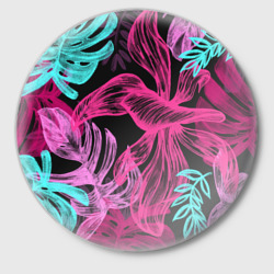 Значок Папоротниковый неон