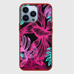 Чехол для iPhone 13 Pro Папоротниковый неон