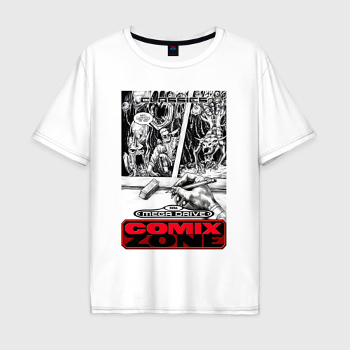 Мужская футболка хлопок Oversize Comix Zonе