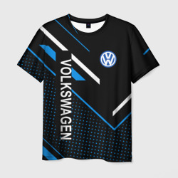 Мужская футболка 3D Фольксваген, Volkswagen геометрия