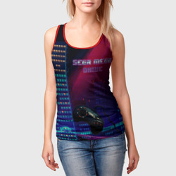 Женская майка 3D Sega mega Drive - фото 2