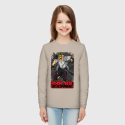 Детский лонгслив хлопок Sketch jump - фото 2