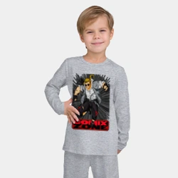 Детская пижама с лонгсливом хлопок Sketch jump - фото 2