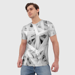 Мужская футболка 3D БЕЛЫЙ АРХИТЕКТОР - фото 2