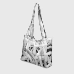 Пляжная сумка 3D Белый архитектор - фото 2