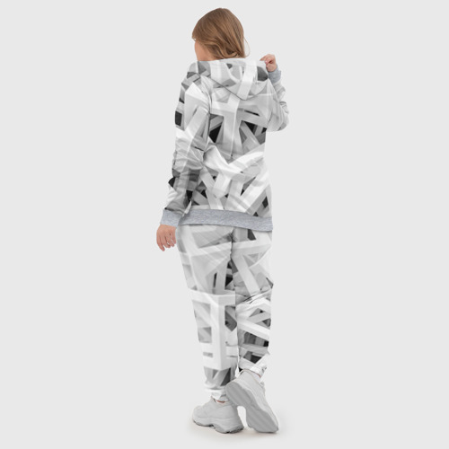 Женский костюм 3D Белый архитектор, цвет меланж - фото 6