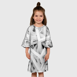 Детское платье 3D Белый архитектор - фото 2