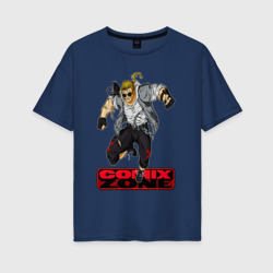 Женская футболка хлопок Oversize Sega comix 