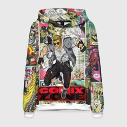 Мужская толстовка 3D Comix zone mutants