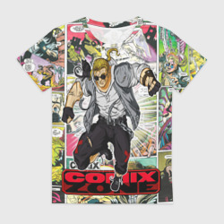 Женская футболка 3D Comix zone mutants