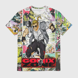 Мужская футболка 3D Comix zone mutants