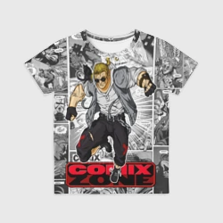 Детская футболка 3D Gray comix