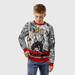 Детский свитшот 3D Gray comix - фото 2