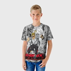 Детская футболка 3D Gray comix - фото 2