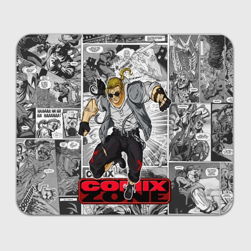 Прямоугольный коврик для мышки Gray comix