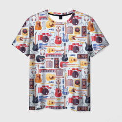 Рок Музыкант – Мужская футболка 3D с принтом купить со скидкой в -26%