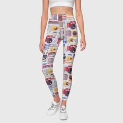 Леггинсы 3D Рок Музыкант - фото 2