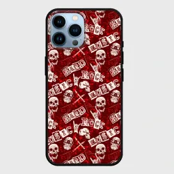 Чехол для iPhone 14 Pro Max Хард Рок hard-rock