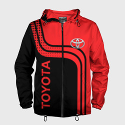 Мужская ветровка 3D Toyota. Тойота