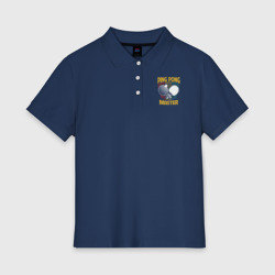 Женское поло хлопок Пинг Понг Мастер