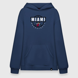 Худи SuperOversize хлопок Miami heat NBA Маями Хит НБА