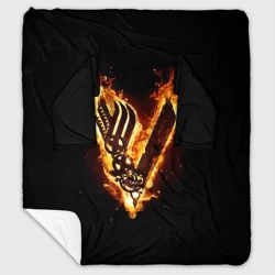 Плед с рукавами Викинги: Вальхалла, логотип