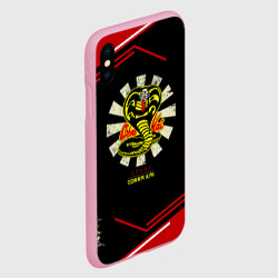 Чехол для iPhone XS Max матовый Кобра Кай Сериал Нетфликс Гранж - фото 2