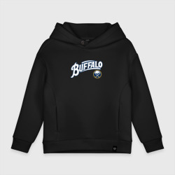 Детское худи Oversize хлопок Баффало Сейберз , Buffalo Sabres