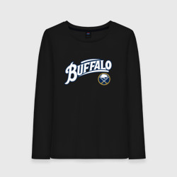 Женский лонгслив хлопок Баффало Сейберз , Buffalo Sabres