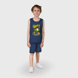 Детская пижама с шортами хлопок Booger boy - фото 2