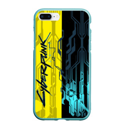 Чехол для iPhone 7Plus/8 Plus матовый Cyberpunk 2077 Логотип