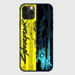 Чехол для iPhone 12 Pro CYBERPUNK | 2077 | Логотип