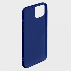 Чехол для Айфон с принтом CYBERPUNK | 2077 | Логотип для любого человека, вид спереди №2. Цвет основы: темно-синий