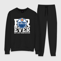 Женский костюм хлопок Forever not just when We win, Эдмонтон Ойлерз, Edmonton Oilers